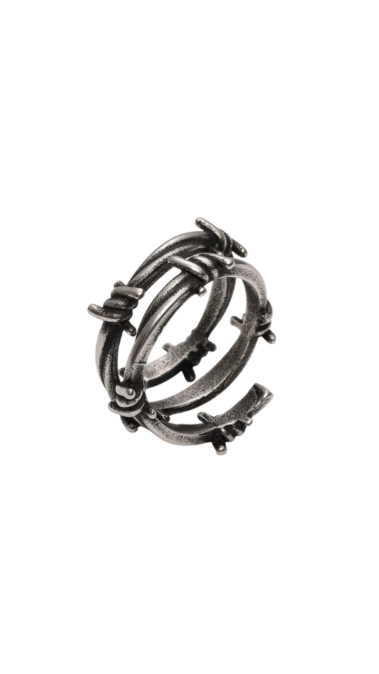 Bague barbelé